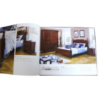 Custom printing bedroom furniture magazine catalog